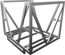STAGE BARRIERS STORAGE CART